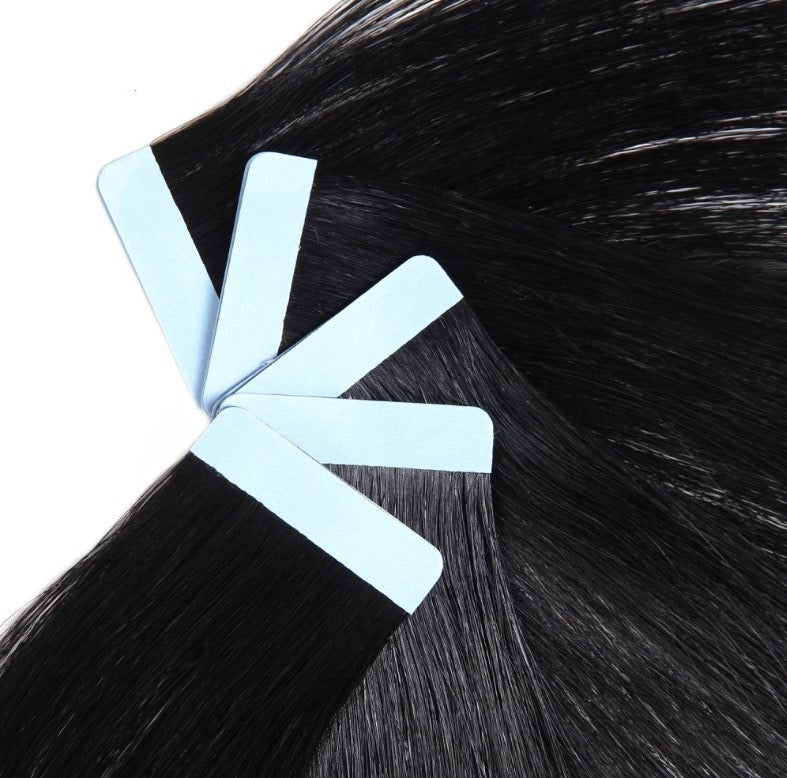 Raw Indian Straight Tape-In Extensions