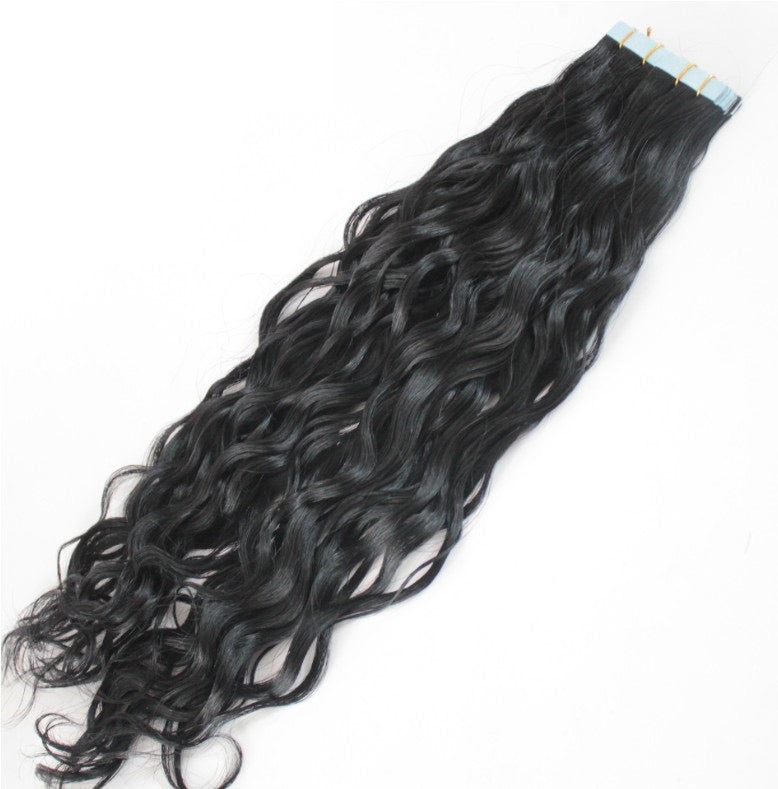Raw Malaysian Wavy Tape-In Extensions